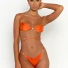 High Cut Solid Tie-up Micro Bikinis