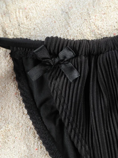 Chic Little Bow Micro Bikini - Image 6