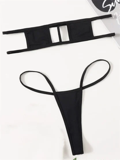 Strapless Erotic G-string Micro Bikini - Image 7